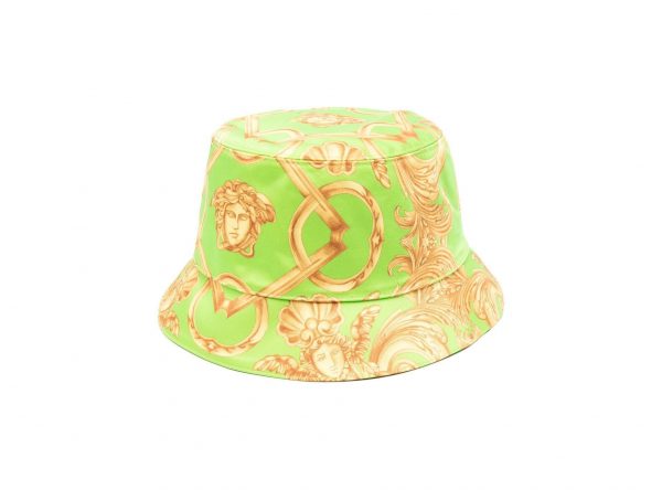 VERSACE BAROCCO-PRINT BUCKET HAT