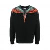 MARCELO BURLON COUNTY OF MILAN WINGS COTTON SWEATSHIRT