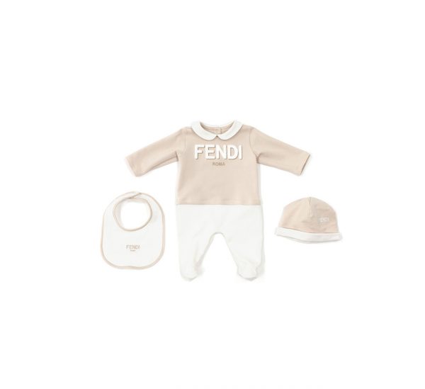 FENDI BLUE 3 PIECE BABYGROW SET