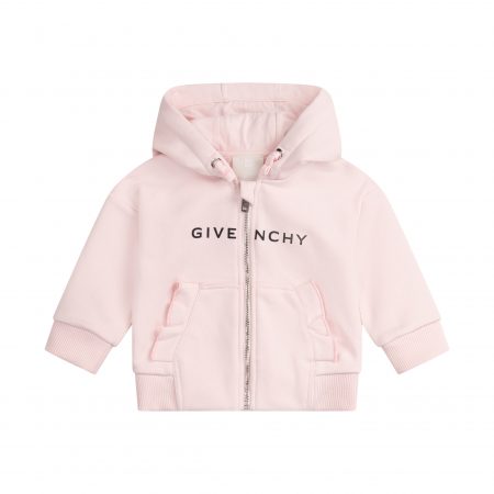 GIVENCHY KIDS EMBROIDERED-LOGO DRESS