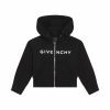 GIVENCHY KIDS LOGO BLEND ZIP HOODIE