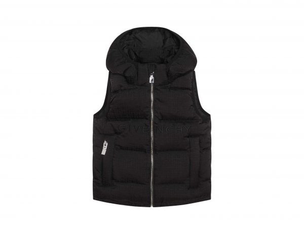 GIVENCHY KIDS LOGO PUFFER GILET