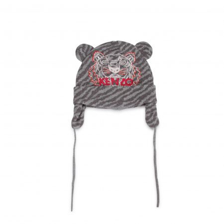 KENZO KIDS TIGER-DESIGN EMBROIDERED HAT