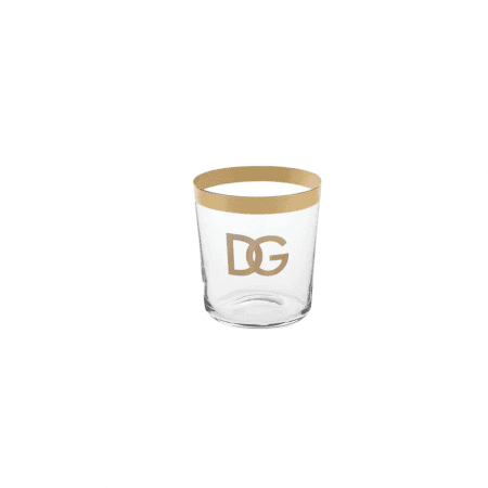 DOLCE & GABBANA LOGO-PRINT WATER GLASSES