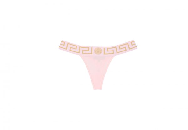 VERSACE GRECA BORDER THONG 