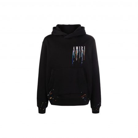 AMIRI PAINT DRIP LOGO HOODIE