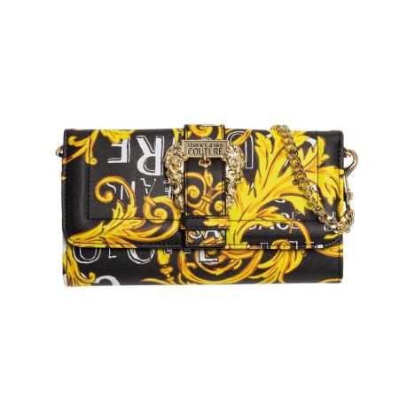 VERSACE JEANS COUTURE LOGO COUTURE1 CLUTCH