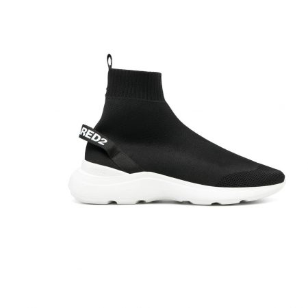 DSQUARED2 FLY HIGH-TOP SOCK SNEAKERS