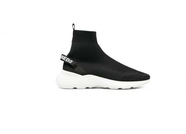 DSQUARED2 FLY HIGH-TOP SOCK SNEAKERS