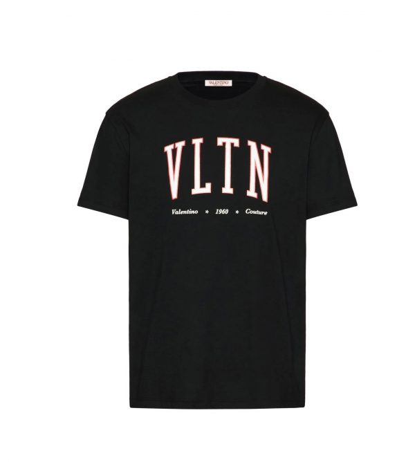 VALENTINO VLTN-PRINT CREW-NECK T-SHIRT