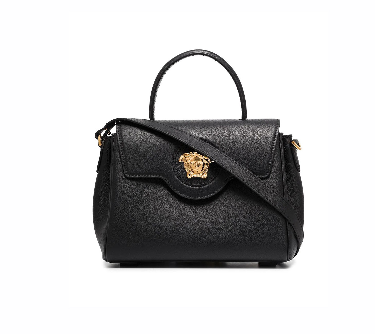 Medusa leather tote bag deals