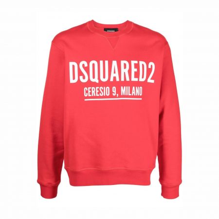 DSQUARED2 LOGO-PRINT SWEATSHIRT