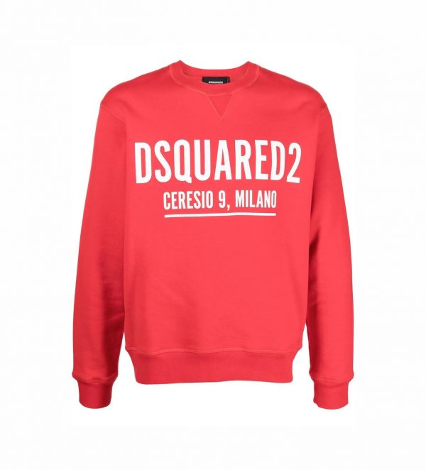 DSQUARED2 LOGO-PRINT SWEATSHIRT