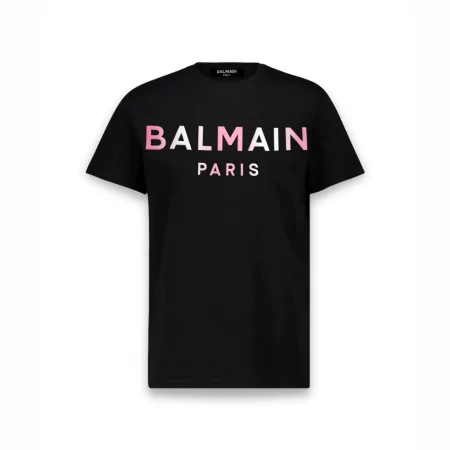 BALMAIN KIDS LOGO APPLIQUÉ COTTON T-SHIRT