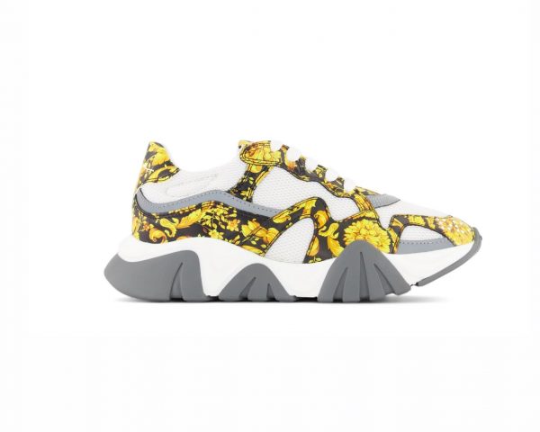 YOUNG VERSACE SQUALO BAROCCO SNEAKERS