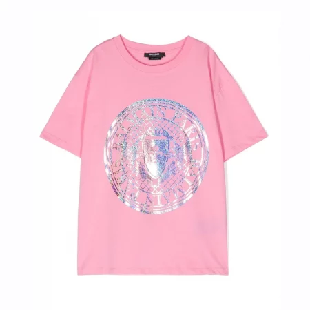 BALMAIN KIDS LOGO-PRINT SHORT-SLEEVED T-SHIRT