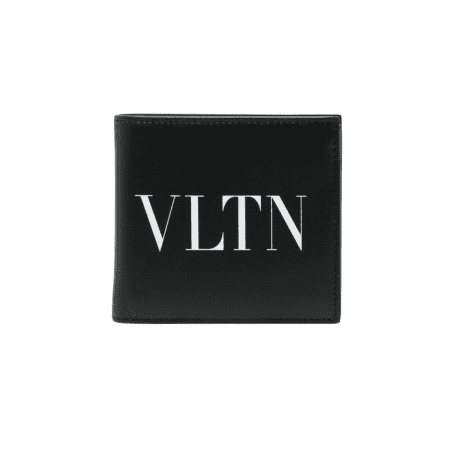 VALENTINO GARAVANI VLTN LEATHER BIFOLD WALLET