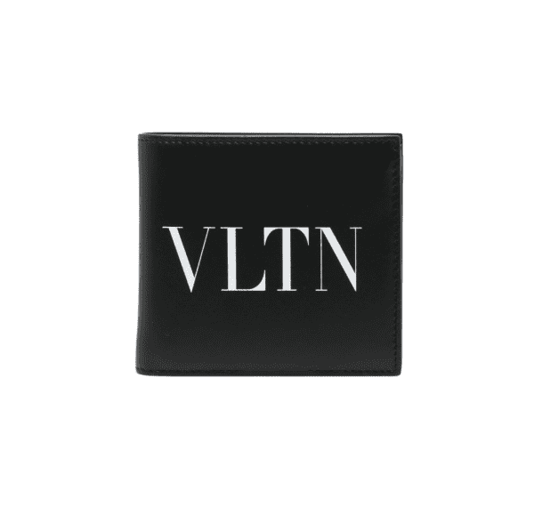 VALENTINO GARAVANI VLTN LEATHER BIFOLD WALLET