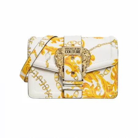 VERSACE JEANS COUTURE BAROCCOFLAGE-PRINT CROSSBODY BAG
