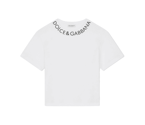 DOLCE & GABBANA KIDS LOGO-PRINT SHORT-SLEEVE T-SHIRT