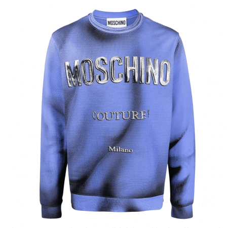 MOSCHINO LOGO-PRINT SWEATSHIRT