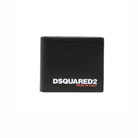 DSQUARED2 LOGO-DEBOSSED BI-FOLD WALLET