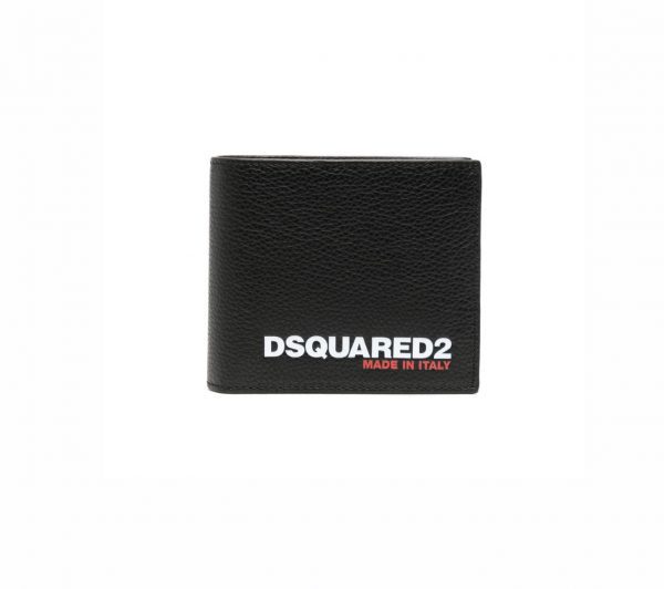 DSQUARED2 LOGO-DEBOSSED BI-FOLD WALLET