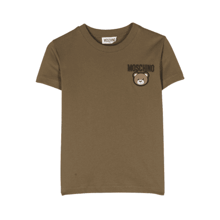 MOSCHINO KIDS TEDDY BEAR COTTON T-SHIRT