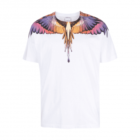 MARCELO BURLON COUNTY OF MILAN WINGS-PRINT SHORT-SLEEVE T-SHIRT(2) (2)