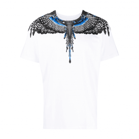 MARCELO BURLON COUNTY OF MILAN WINGS-PRINT SHORT-SLEEVE T-SHIRT