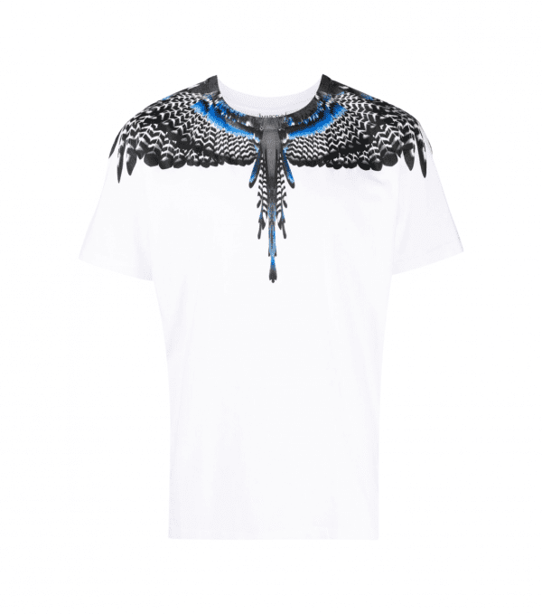 MARCELO BURLON COUNTY OF MILAN WINGS-PRINT SHORT-SLEEVE T-SHIRT