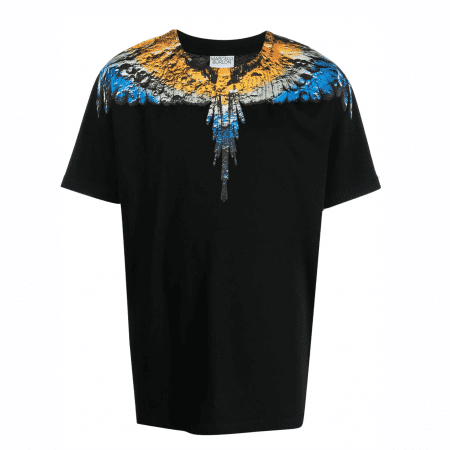 MARCELO BURLON COUNTY OF MILAN WINGS-PRINT ORGANIC-COTTON T-SHIRT