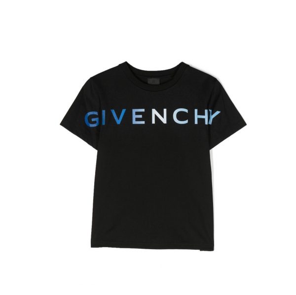 GIVENCHY KIDS 4G PEACE AND LOVE PRINT T-SHIRT