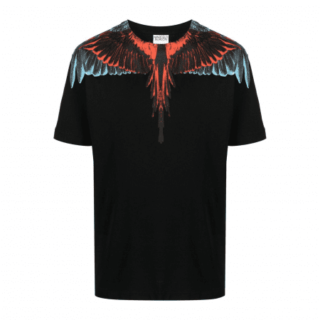 MARCELO BURLON COUNTY OF MILAN COTTON GRAPHIC-PRINT T-SHIRT