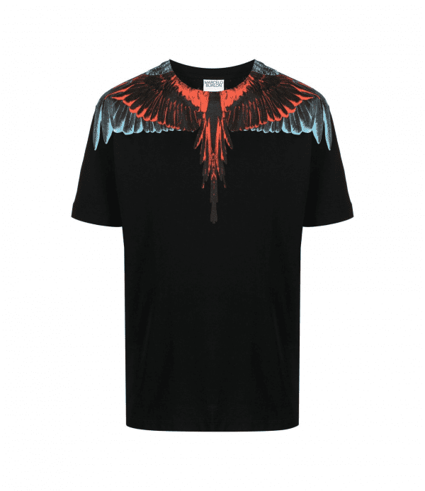 MARCELO BURLON COUNTY OF MILAN COTTON GRAPHIC-PRINT T-SHIRT