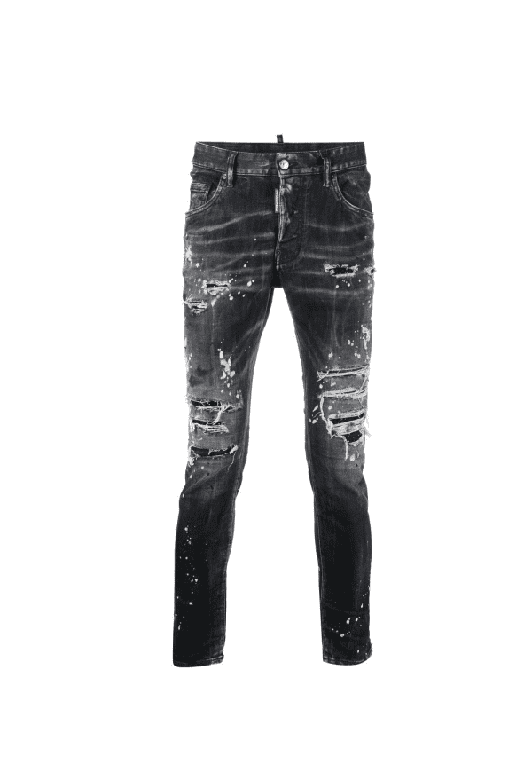 DSQUARED2 DISTRESSED-EFFECT SKINNY JEANS