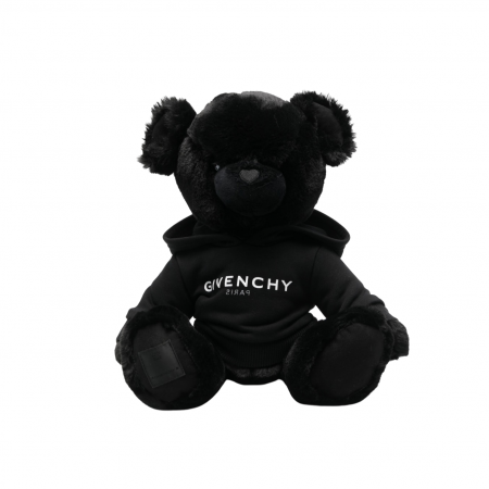 GIVENCHY KIDS BRANDED-HOODIE-DETAIL TEDDY BEAR PLUSH(1)