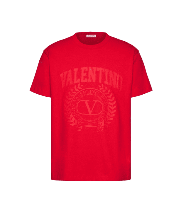 VALENTINO GARAVANI LOGO-PRINT COTTON T-SHIRT