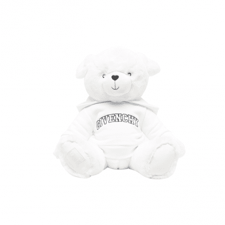 GIVENCHY KIDS BRANDED-HOODIE-DETAIL TEDDY BEAR PLUSH