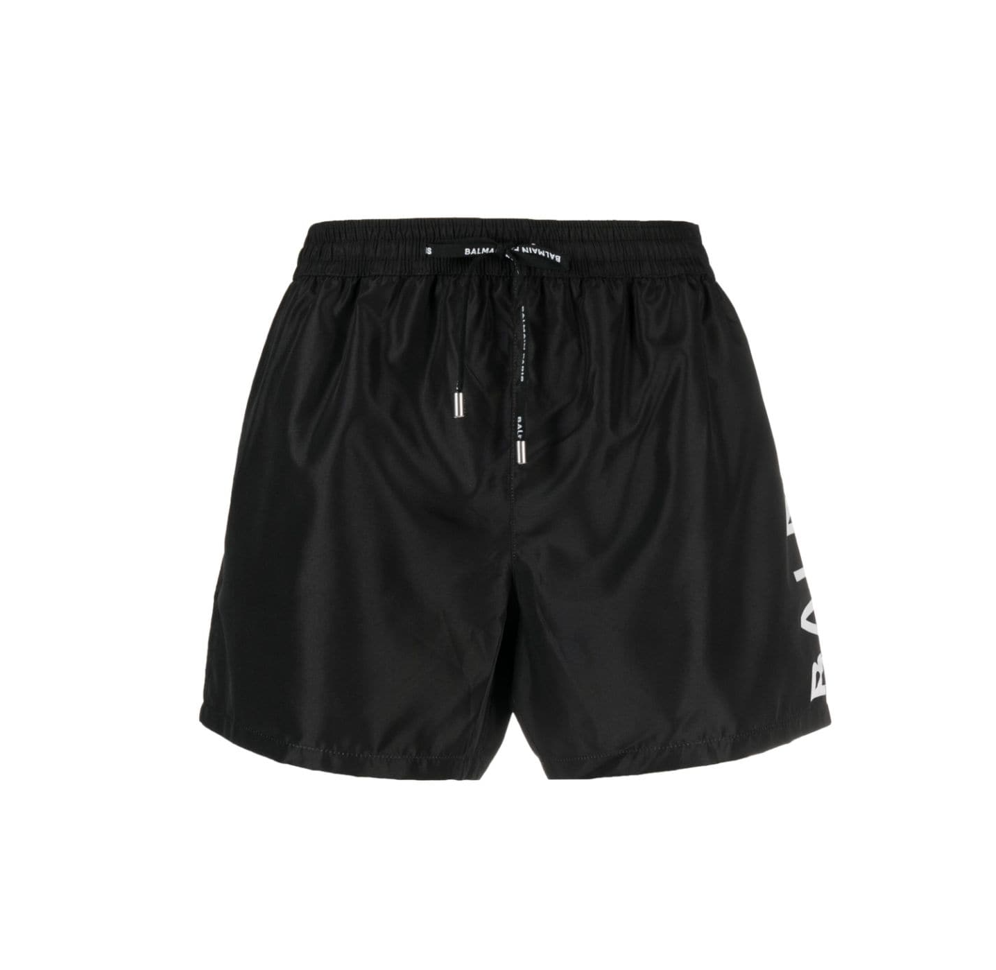 Balmain logo-print track shorts - Blue