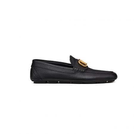 VALENTINO GARAVANI VLOGO SIGNATURE LEATHER LOAFERS