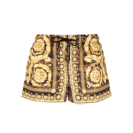 VERSACE BAROCCODILE SWIMMING SHORTS