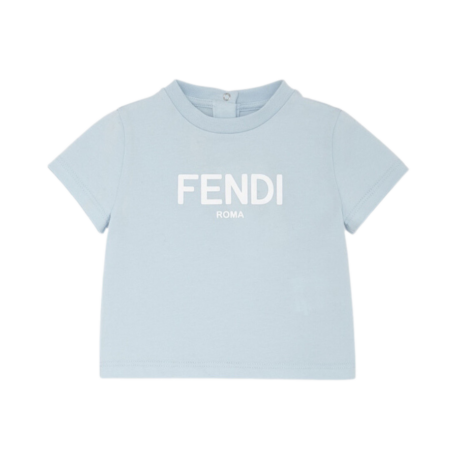 FENDI KIDS FOR BABIES WITH LOGO T-SHIRT