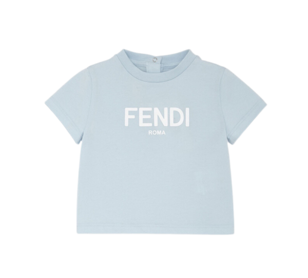 FENDI KIDS FOR BABIES WITH LOGO T-SHIRT