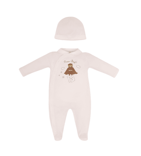 FENDI ROSE PINK BABYGROW SET