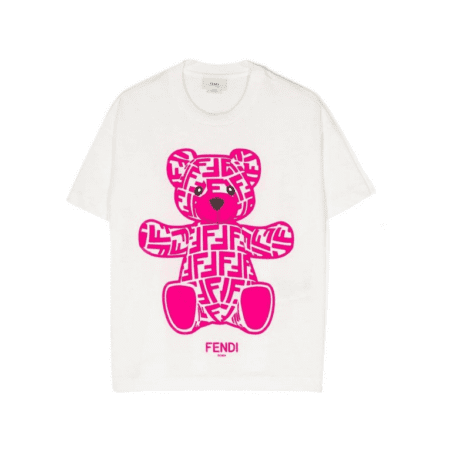 FENDI JUNIOR WITH PRINT T-SHIRT