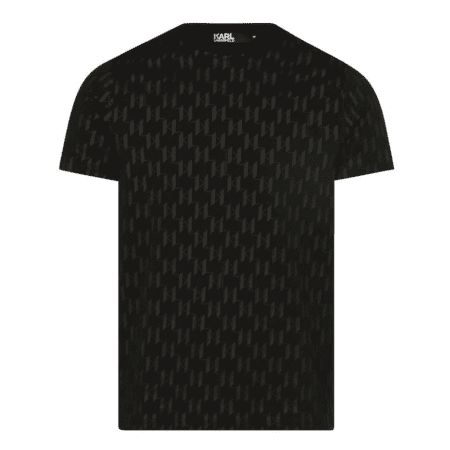 KARL LAGERFELD LOGO-PRINT T-SHIRT