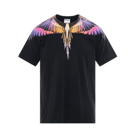 MARCELO BURLON COUNTY OF MILAN COTTON GRAPHIC-PRINT T-SHIRT