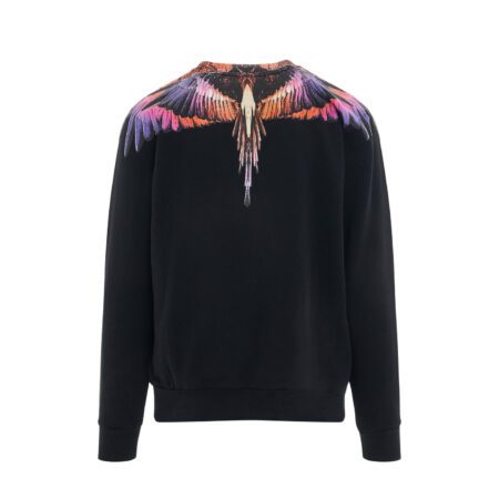 MARCELO BURLON COUNTY OF MILAN COTTON GRAPHIC-PRINT SWEATSHIRTS