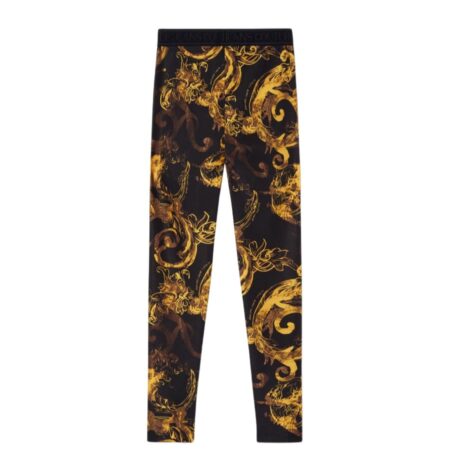 VERSACE JEANS COUTURE WATERCOLOUR COUTURE LEGGINGS